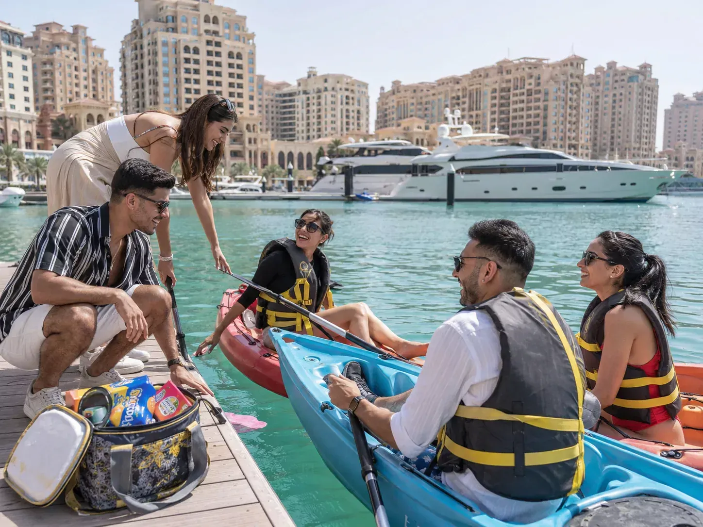 LemonEid Stand Up Paddle Splash at Pearl