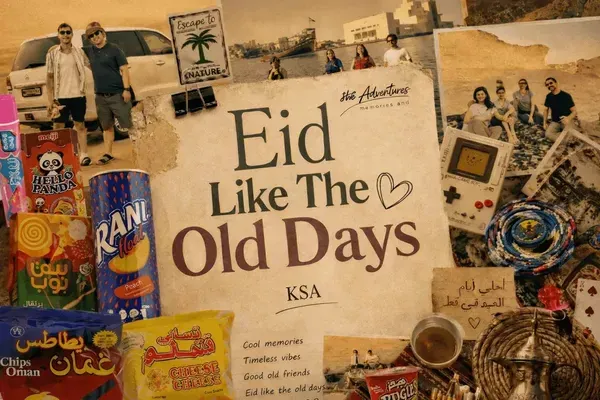 Edge of the World with Keshta & Childhood Snacks — Eid Desert Adventure Riyadh