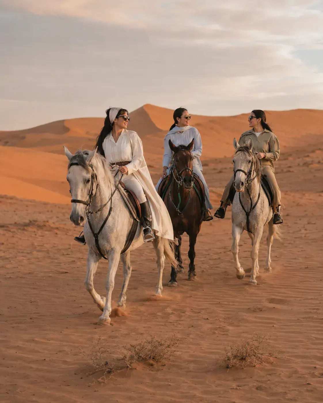 Sunset Horse Riding with Nostalgic Snacks