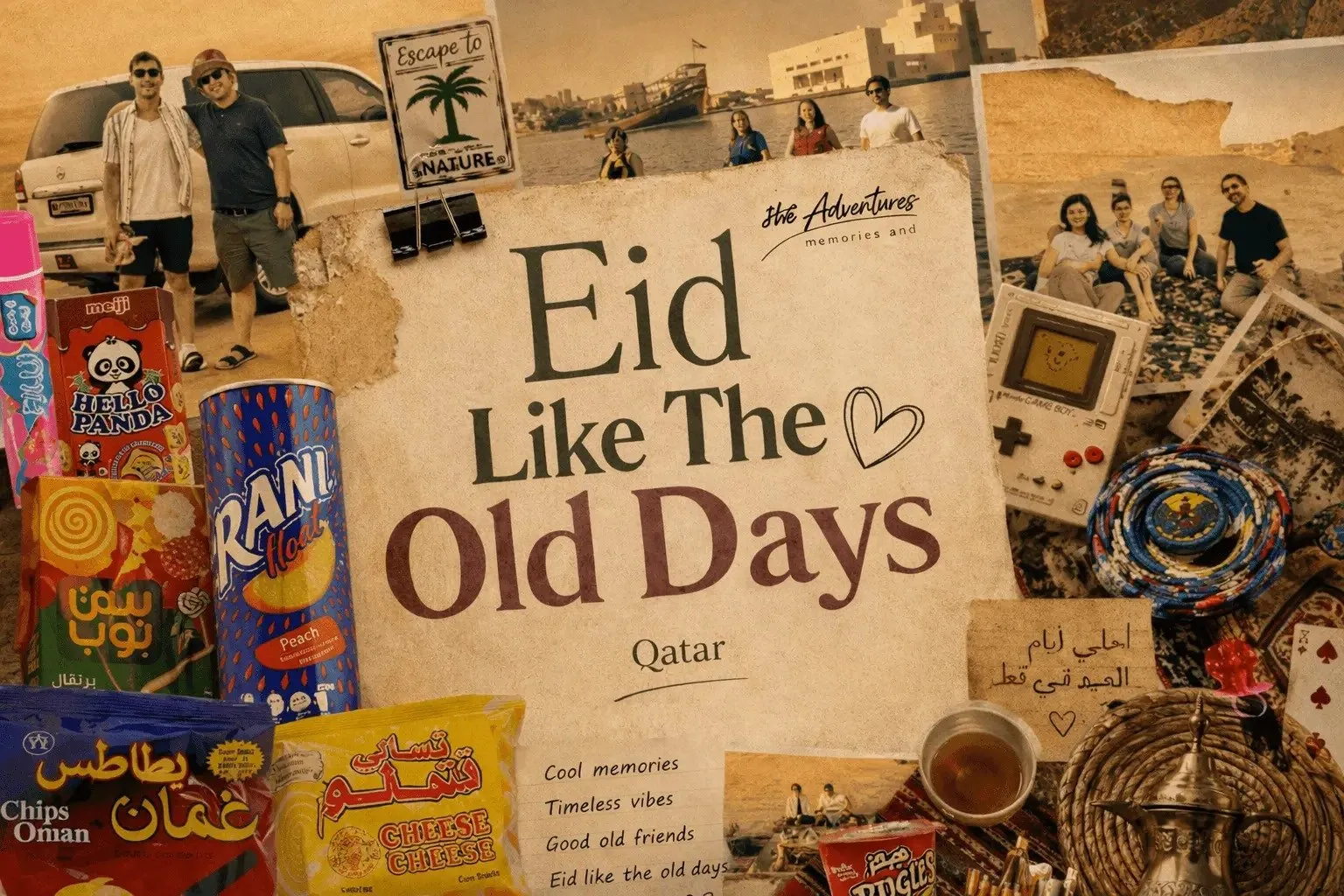 Eid like Old Times: Nostalgic Qatari Snacks Safari