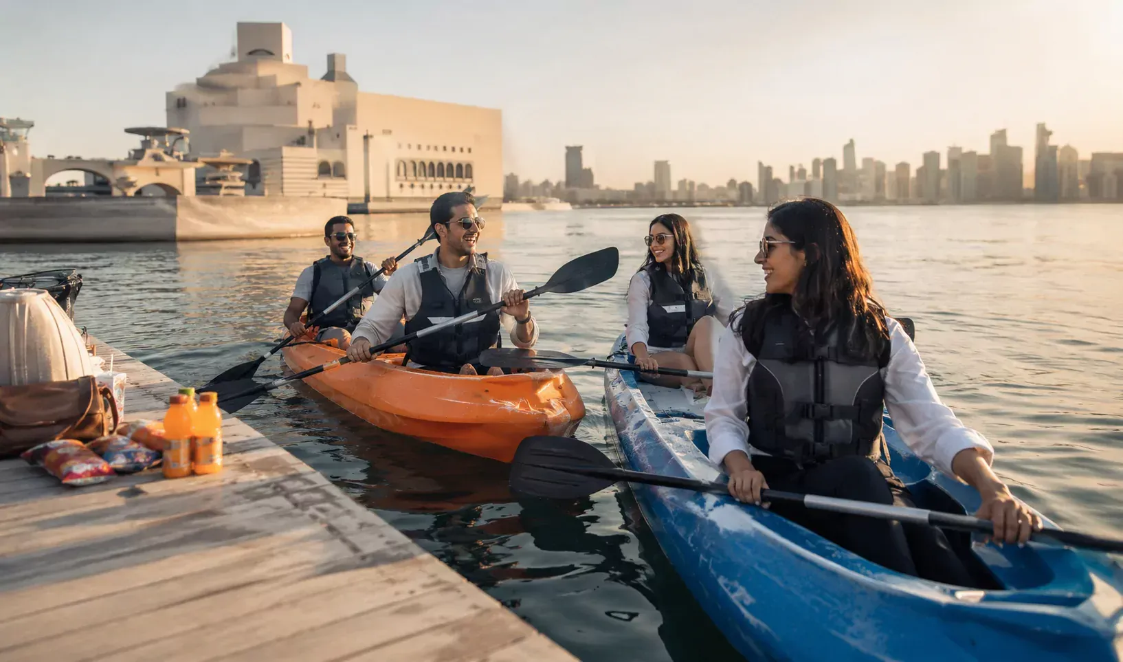 LemonEid Chill Kayaking at MIA