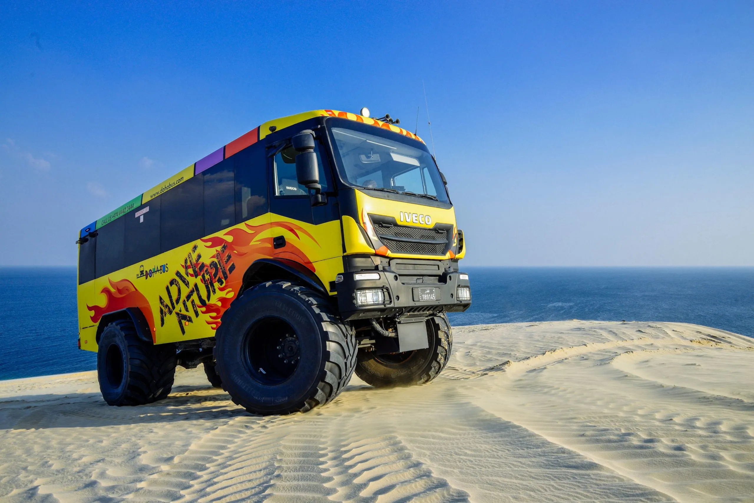 Monster Bus Desert Tour