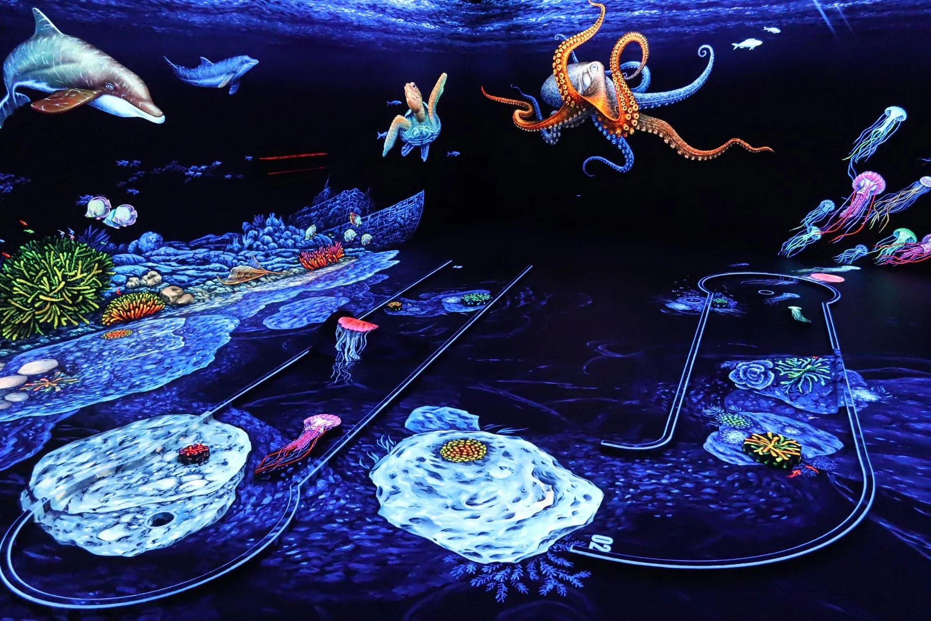 Exciting 3D Blacklight Minigolf Dubai