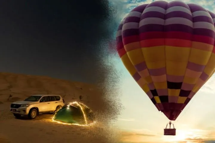 Heritage Desert Safari with Hot Air Balloon Adventure